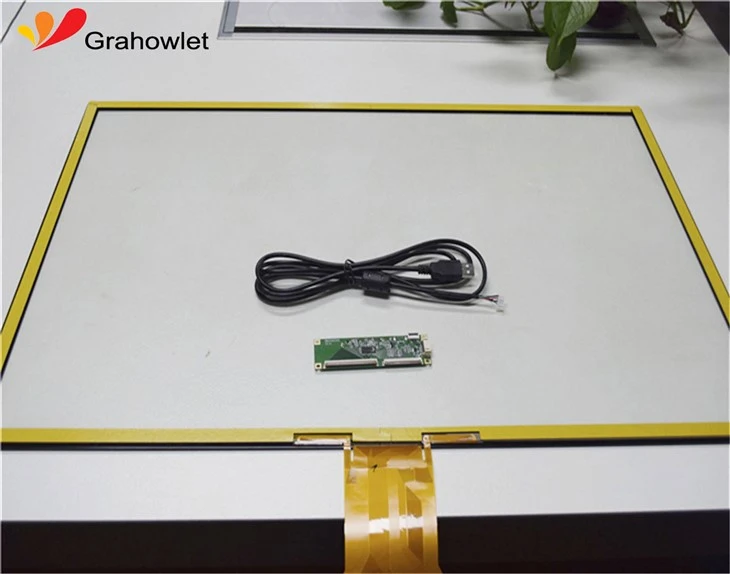 Pantalla multitáctil capacitiva industrial de 30 polgadas